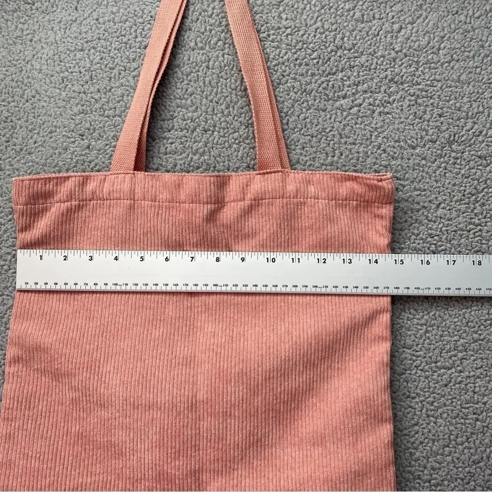 Old Navy Pink Corduroy Medium Size Tote Bag